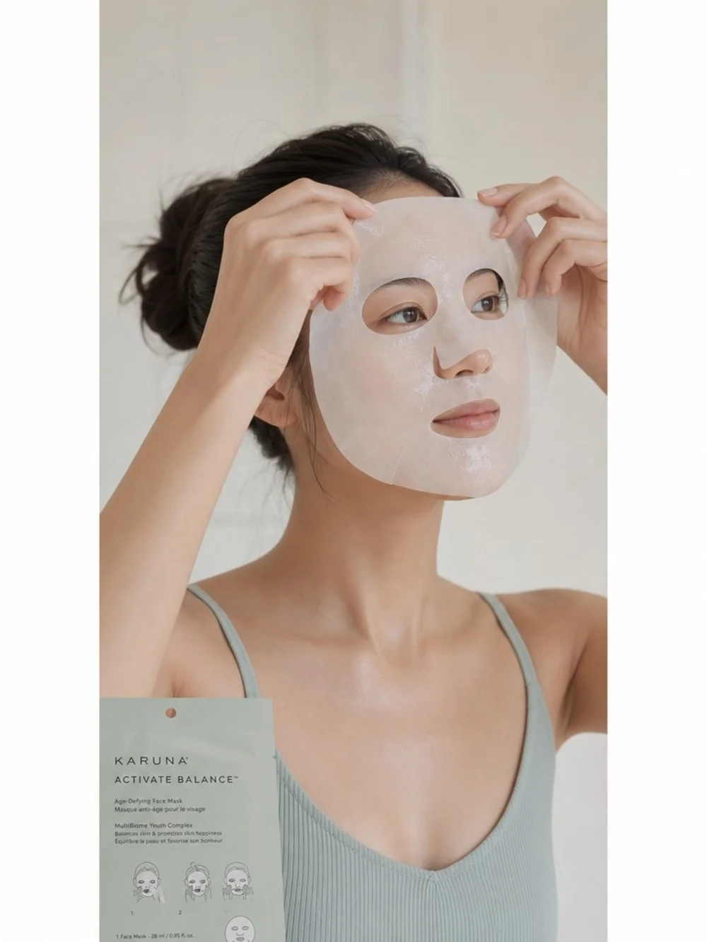 Karuna Tone Sheet Mask Bundle (4 Pack) – Black Hoof Mushroom + Antioxidants